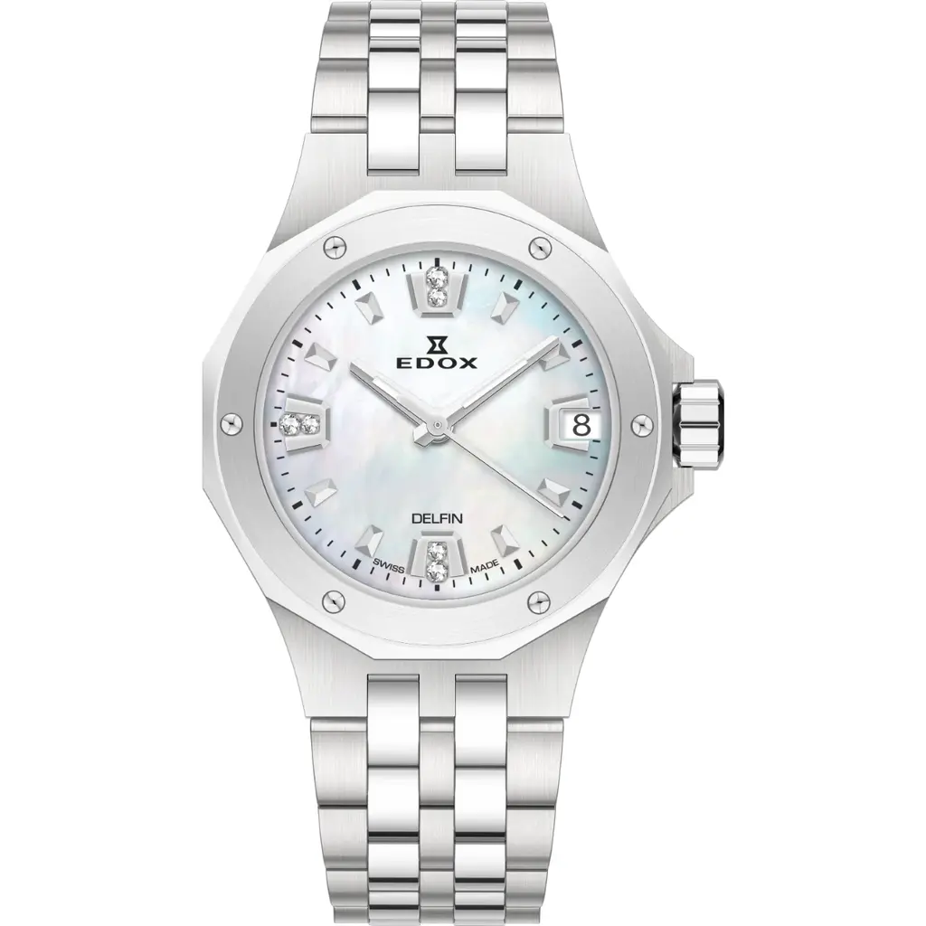 Годинник Edox Delfin The Original Diver Date Lady 53100 3M NAND