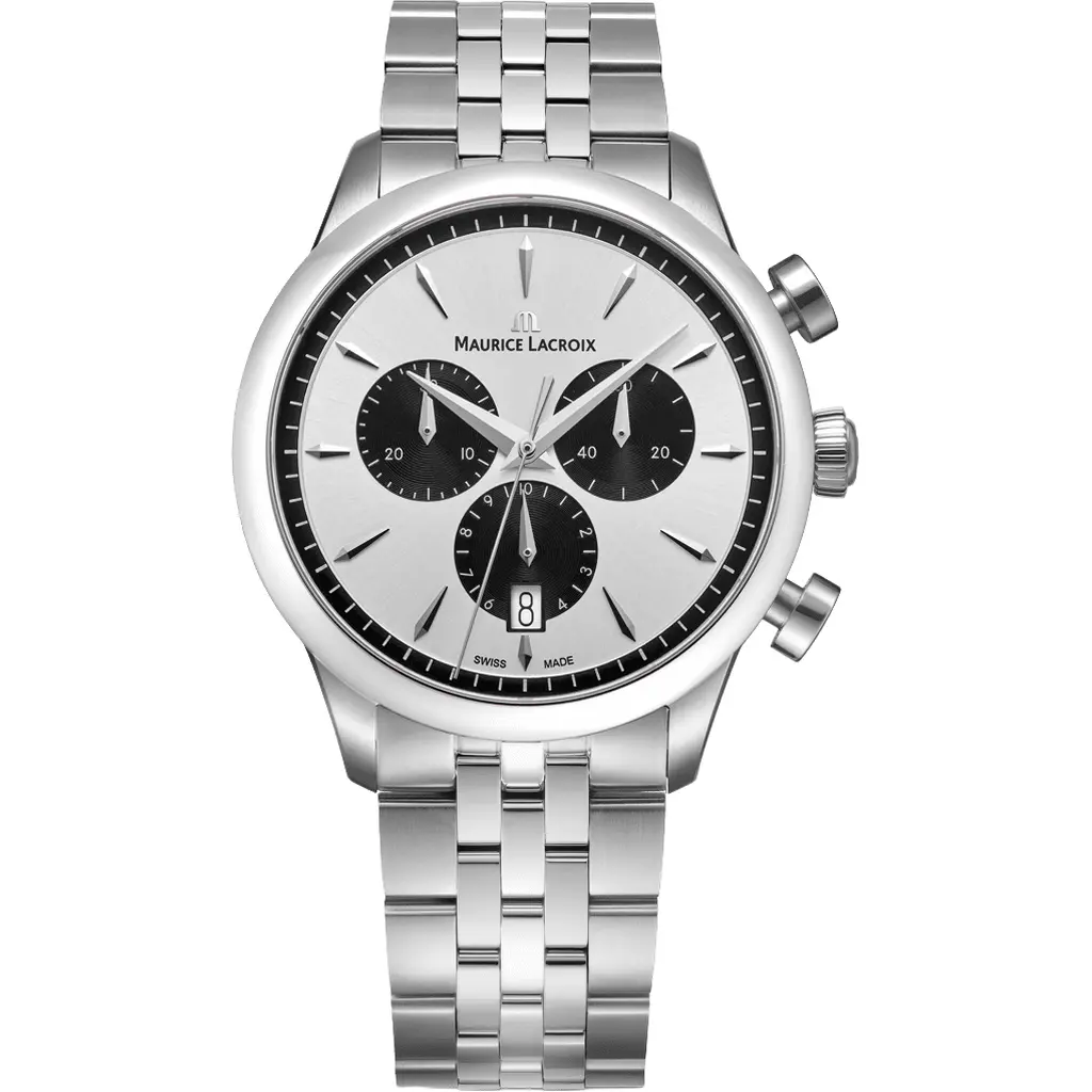 Годинник Maurice Lacroix 1975 Quartz Chronograph 40mm 751038-SS002-130-1