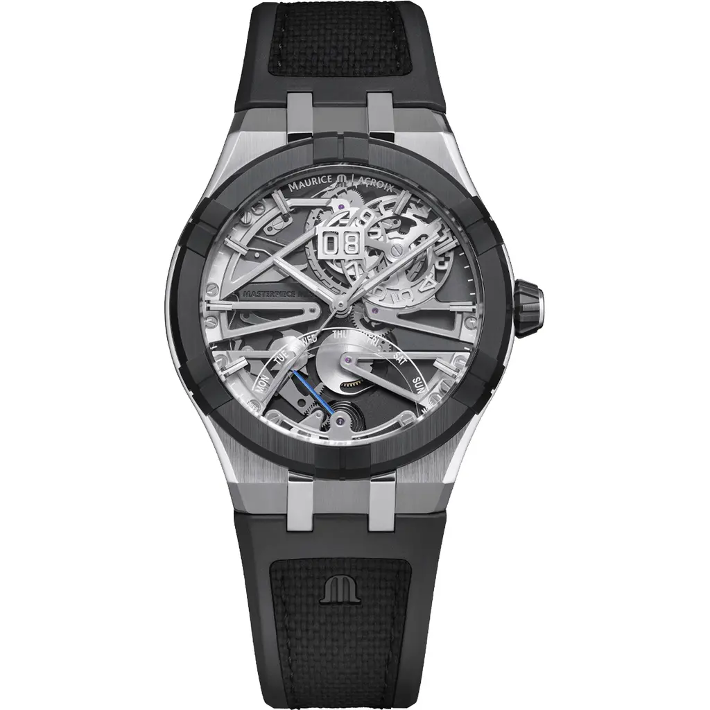 Годинник Maurice Lacroix AIKONIC Master Grand Date Retrograde AC8008-SSL20-090-2